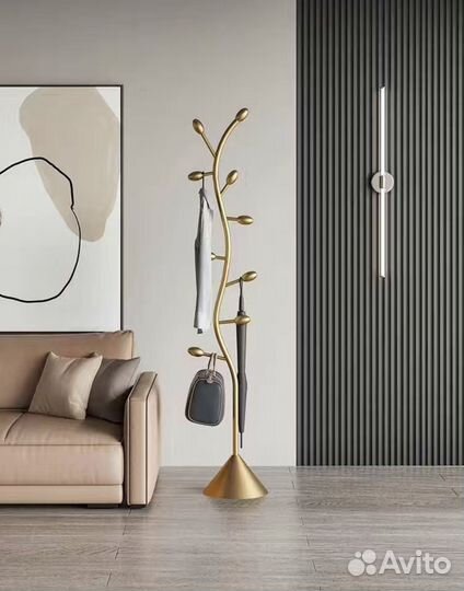 Вешалка напольная для одежды в прихожую/коридор