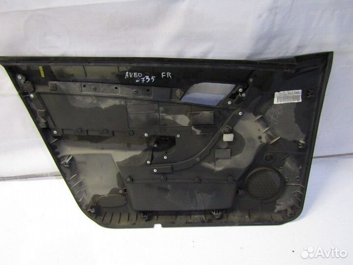 Обшивка двери передней правой Aveo (T250) 2005-201