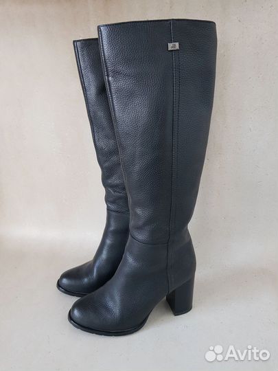 Сапоги демисезонные женские нат кожа
