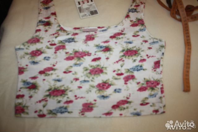 Кроп - топ для фитнеса, тенниса Clarins Оригинал