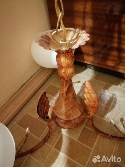 Люстра потолочная бу