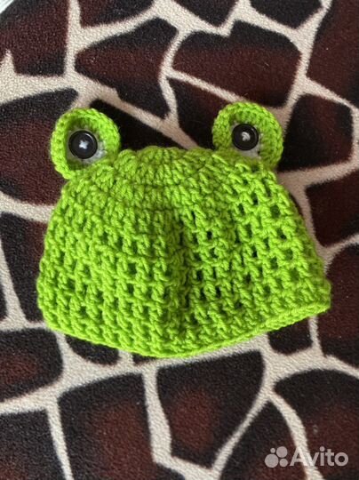 Костюм лягушки шапочка