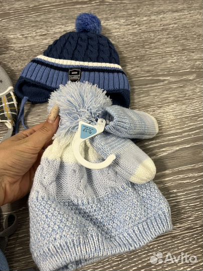 Шапка для мальчика 68 74