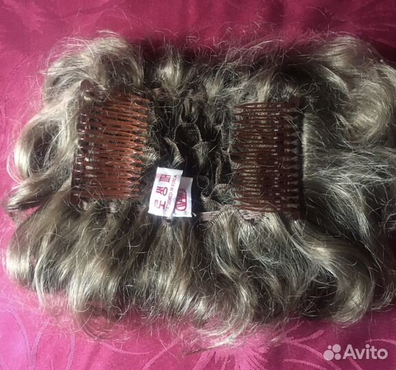 Шиньон русый