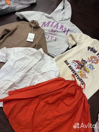 Пакет вещей zara 110 116