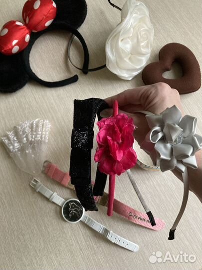 Часы для девочки ободки аксессуары