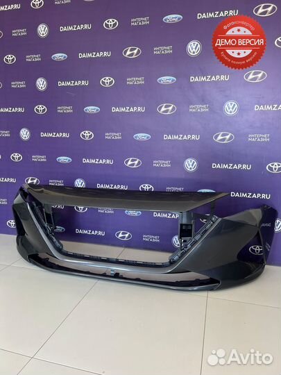 Бампер Передний Hyundai Solaris (2020) /серый