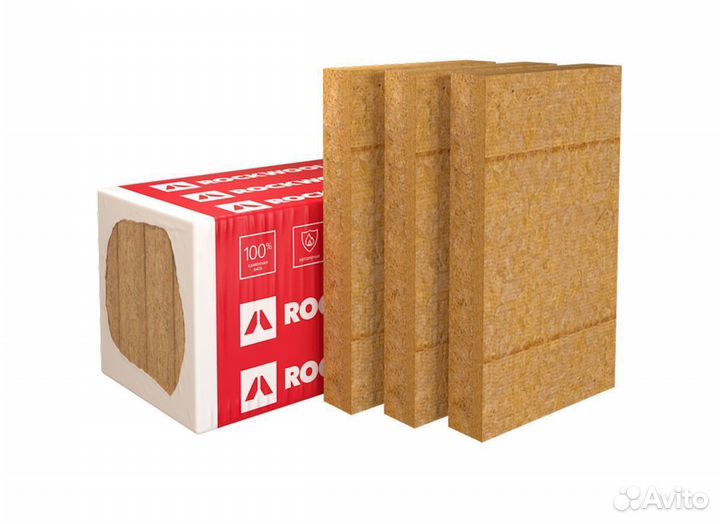 Rockwool фасад баттс оптима 50/100 мм