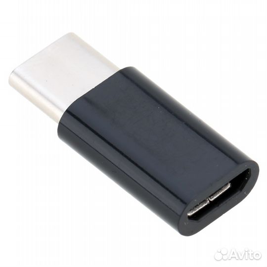 Адаптер (переходник) microusb (F) - USB Type C (M)