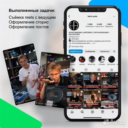 Рилсмейкер, reels съемка, SMM менеджер, смм