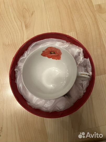 Чашка и блюдцем набор