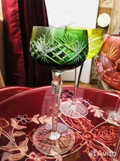 Старинные бокалы Бакара Baccarat