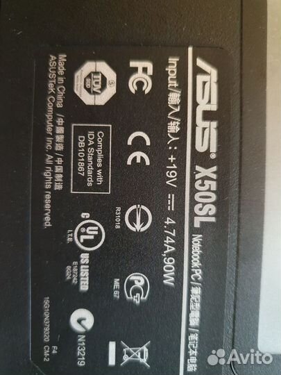 Asus x50sl