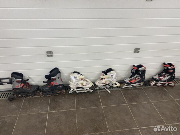 Ролики 3 пары