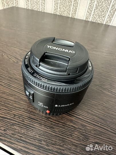 Объектив yongnuo AF 35mmF2.0
