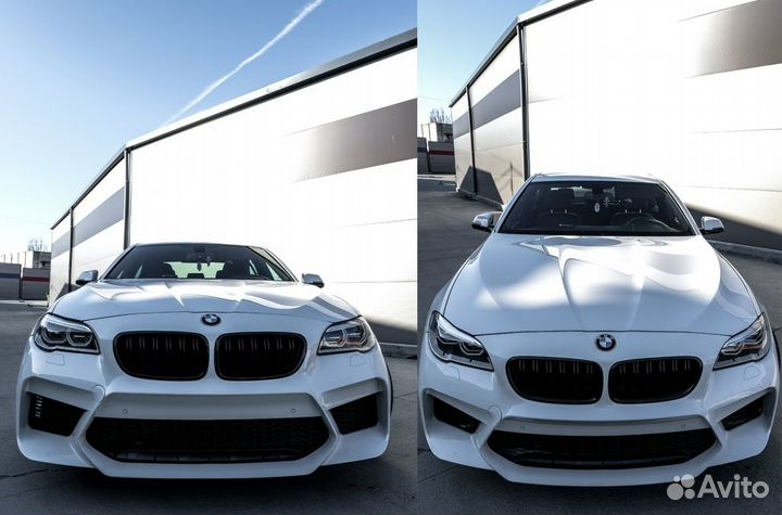 Передний бампер bmw f10 стиль F90