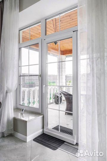 Пластиковые окна алюминий / пвх