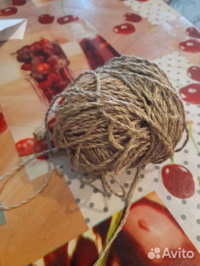 Нитки для макраме и по хозяйству из СССР