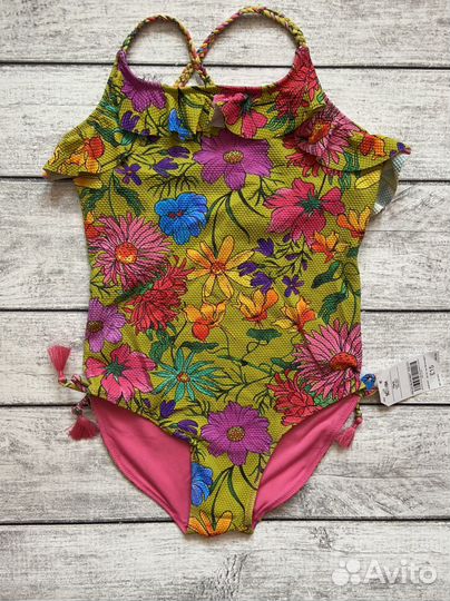 Яркий купальник next, 10 лет