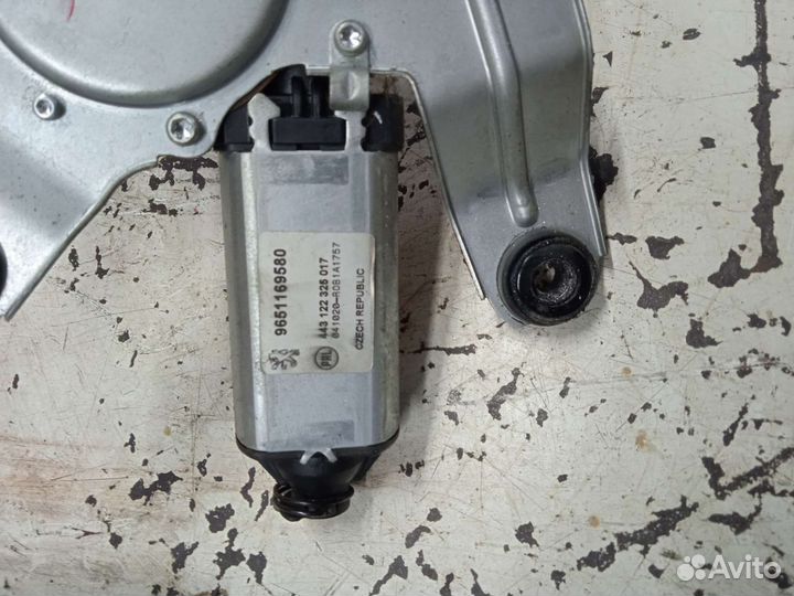 Моторчик заднего стеклоочистителя Peugeot 206 Пежо