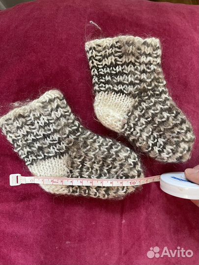 Носочки шерстяные