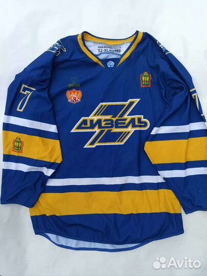 Хоккейные игровые свитера Дизель(Пенза) с номерами