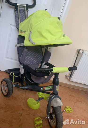 Велосипед с родительской ручкой