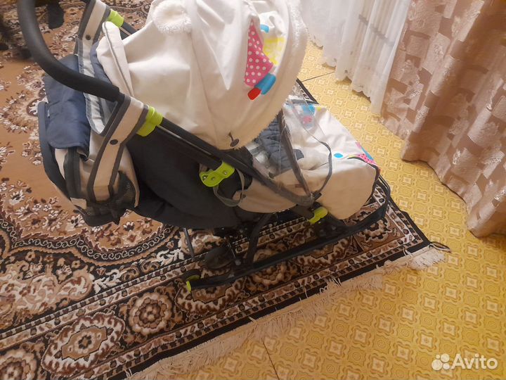 Детские санки коляска