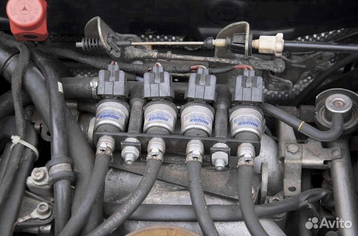 Гбо Газ на Audi A4 Установка