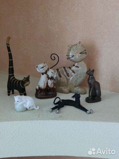 Статуэтка фигурка кошка кот