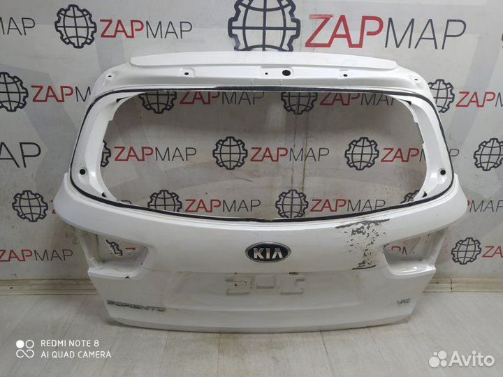 Крышка багажника задняя Kia Sorento 2 XM 2009-2014