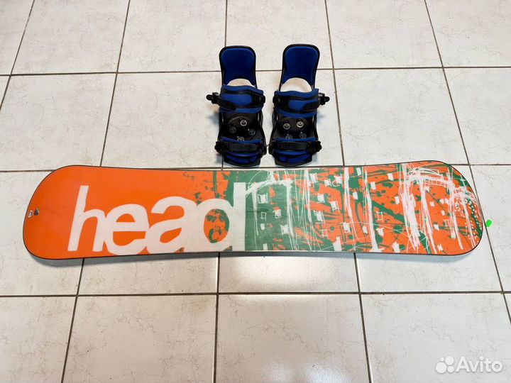 Детский сноуборд комплект Head - 120 + Elan - Jr