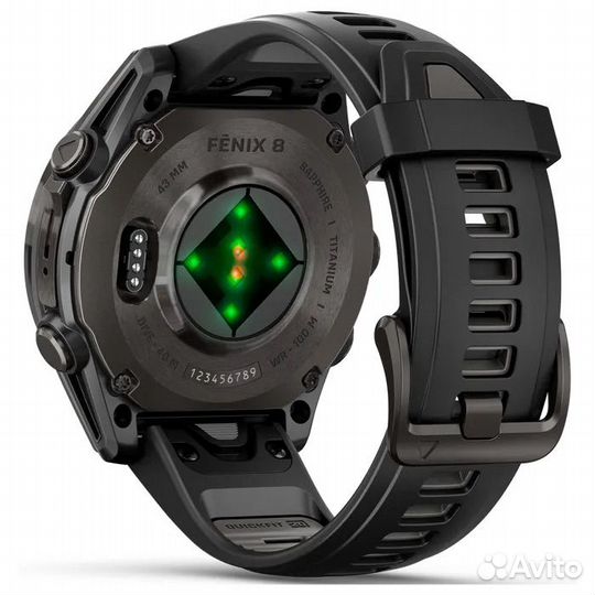 Garmin Fenix 8 Amoled 43 мм Sapphire