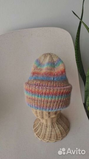 Шапка двойная зимняя