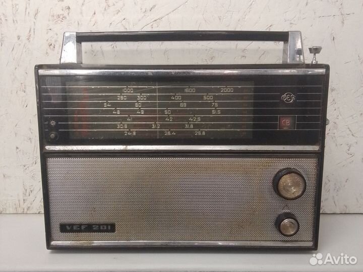 Радиоприемник VEF 201. СССР