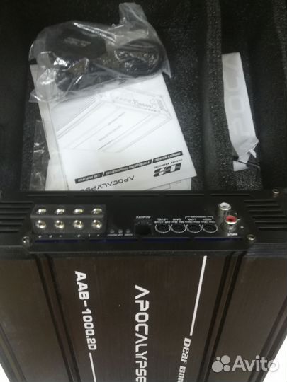 Усилитель Автомобильный Apocalypse AAB-1000.2D