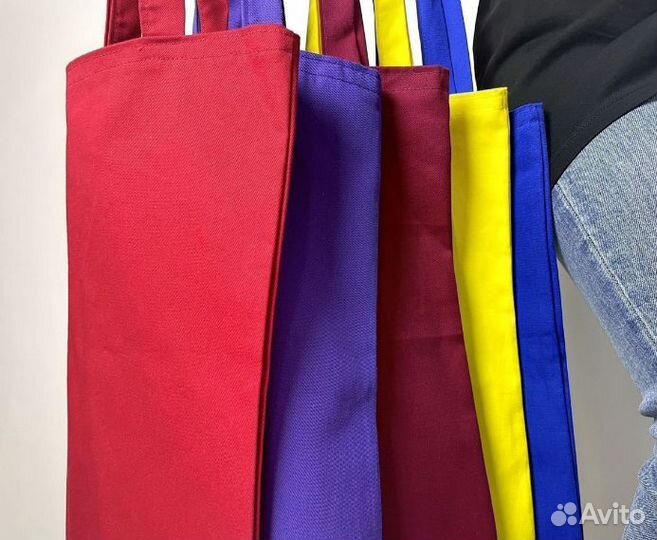 Шоппер мерч с нанесением печати от 100 шт