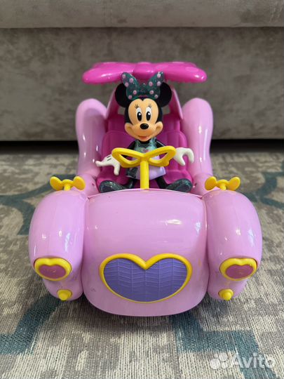 Радиоуправляемый автомобиль Disney Минни