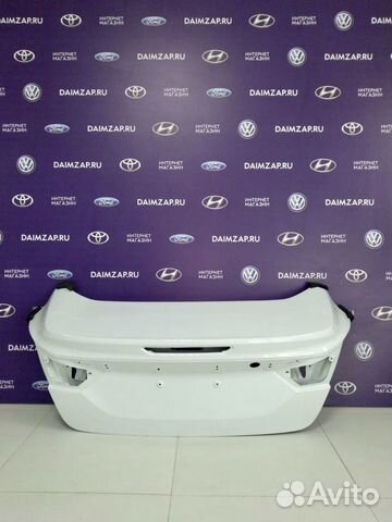 Крышка багажника Ford Focus 3 Белая