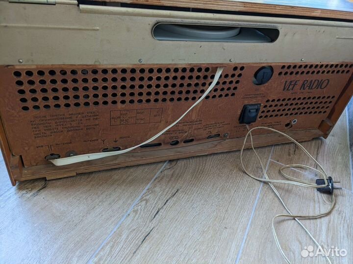 Ламповая радиола VEF radio