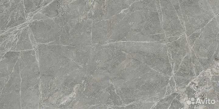 Керамогранит Vitra Marmostone Темно-серый Полированный