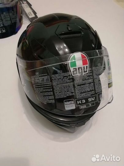 Визор на шлем AGV K1, K3 SV, K5