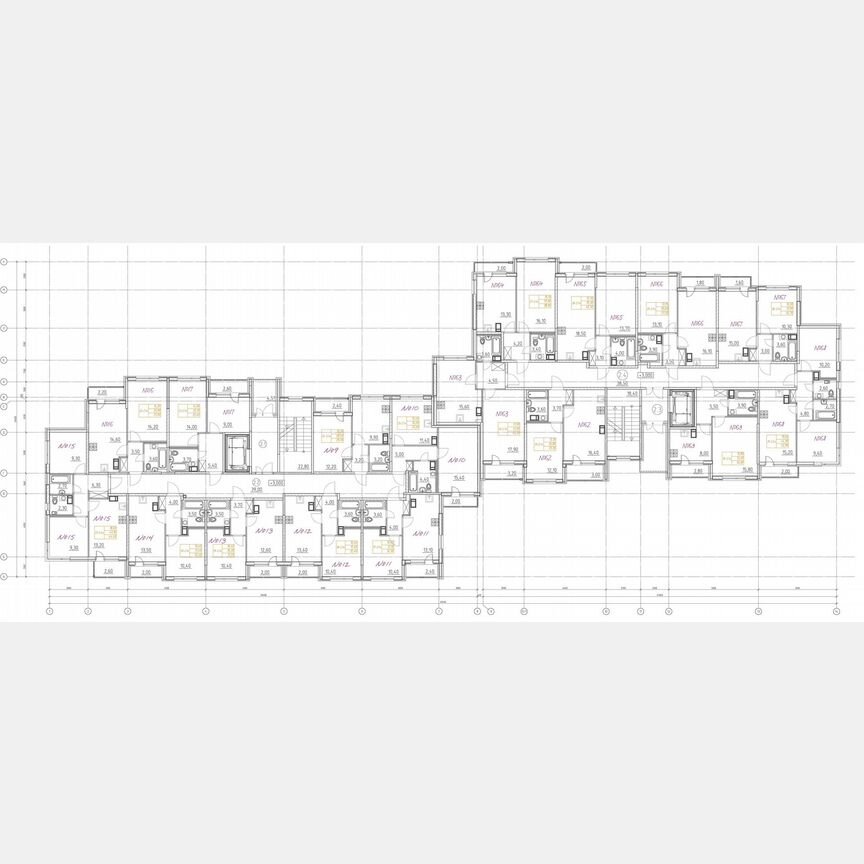 2-к. квартира, 38,1 м², 4/6 эт.