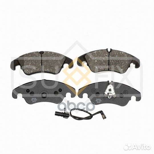 Колодки тормозные дисковые перед прав/лев S