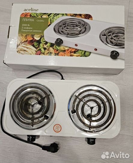 Плита электрическая двухкомфорочная