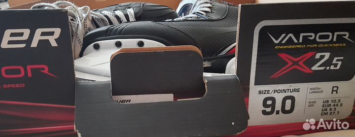 Хоккейные коньки Bauer Vapor x2.5 SR (eur 44.5 р)