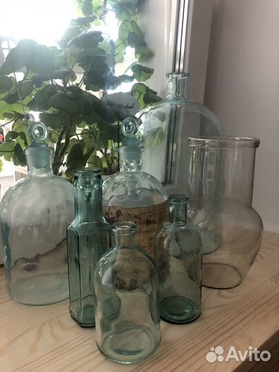 Бутылки стеклянные СССР