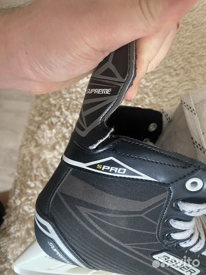 Хоккейные коньки bauer 43 размер