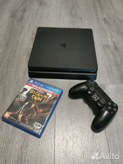 Sony playstation 4 slim 1 тб с играми