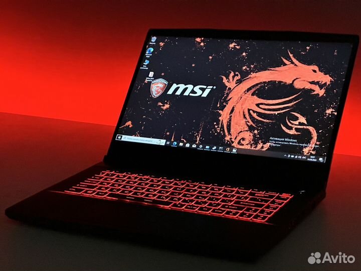 Игровой ноутбук I7-9750H 16озу GTX 1050Ti-8G